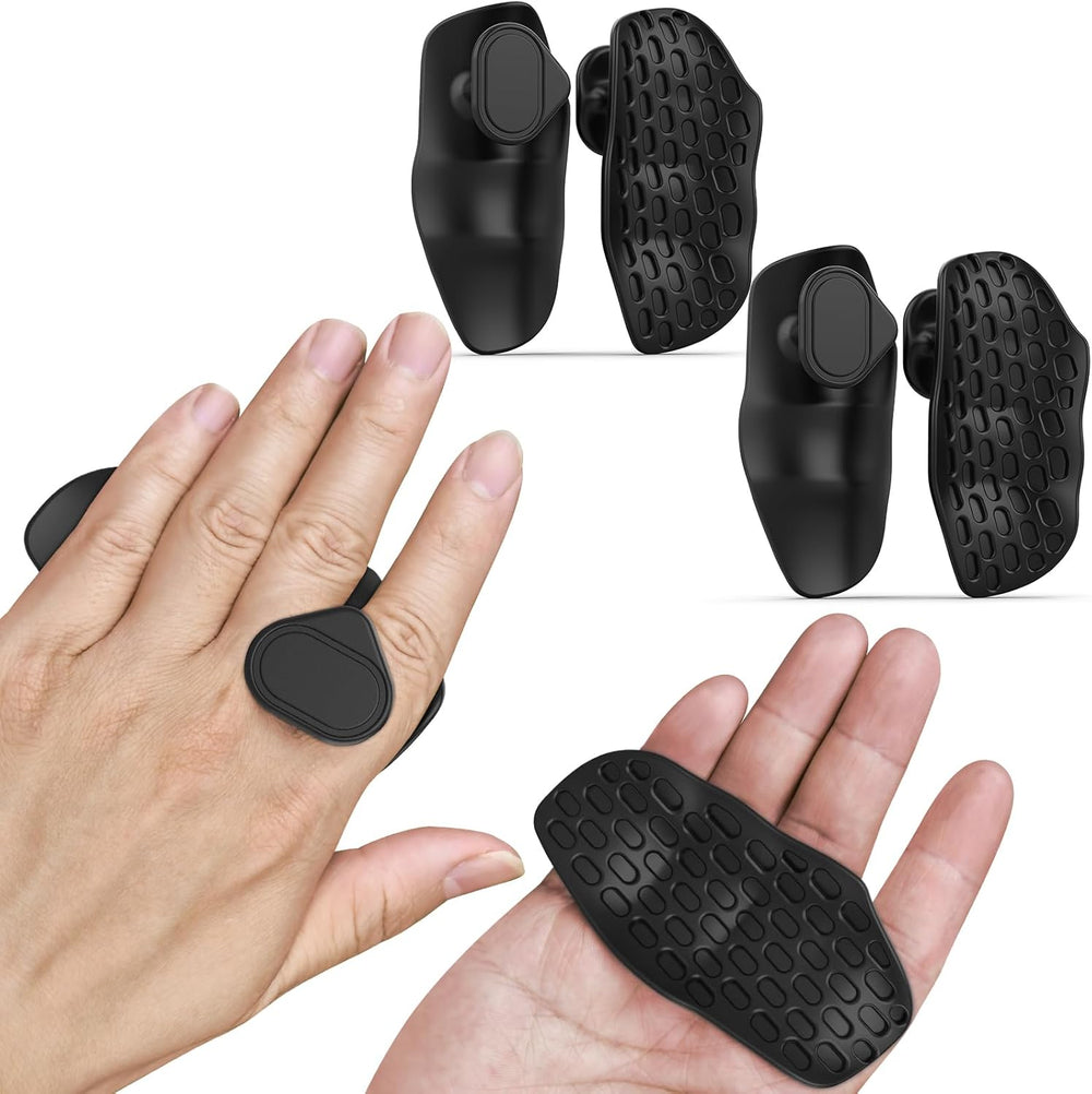 Anti-Slip Workout Grips, Ergonomics Rubber Gym Grips, Weight Lifting Grips for Hand Protection, Workout Gym Gloves for Men and Women Deadlift, Fitness Training, Weightlifting and Exercise